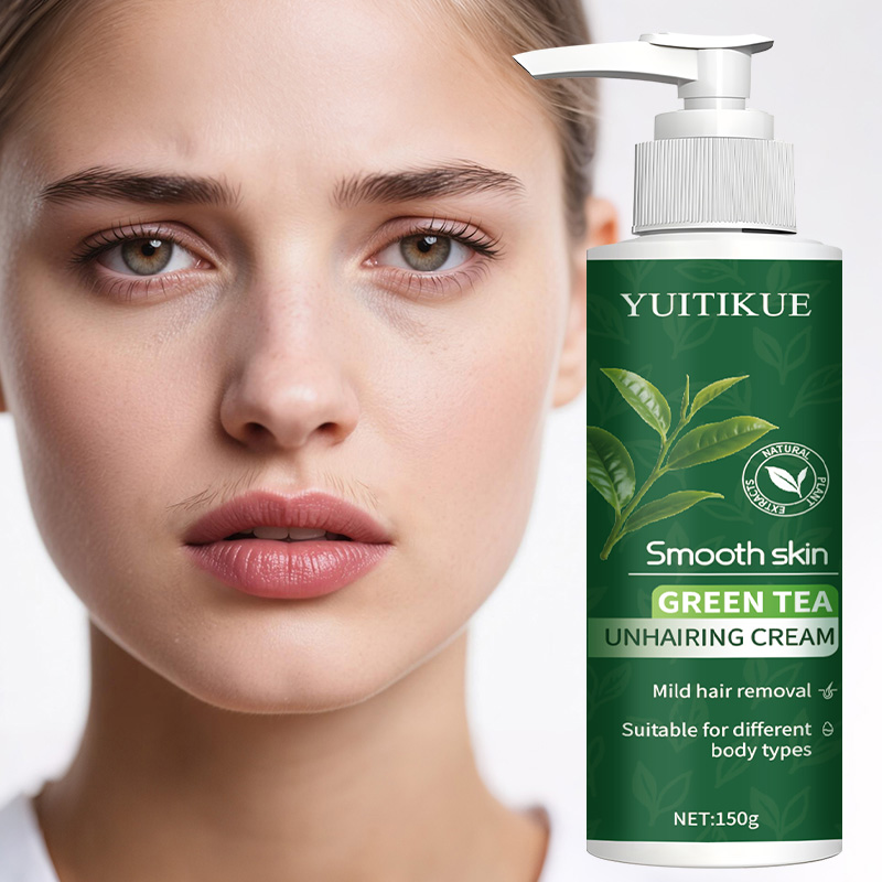 Hair Care Lotion - YUITIKUE Crema Depilatoria al Tè Verde