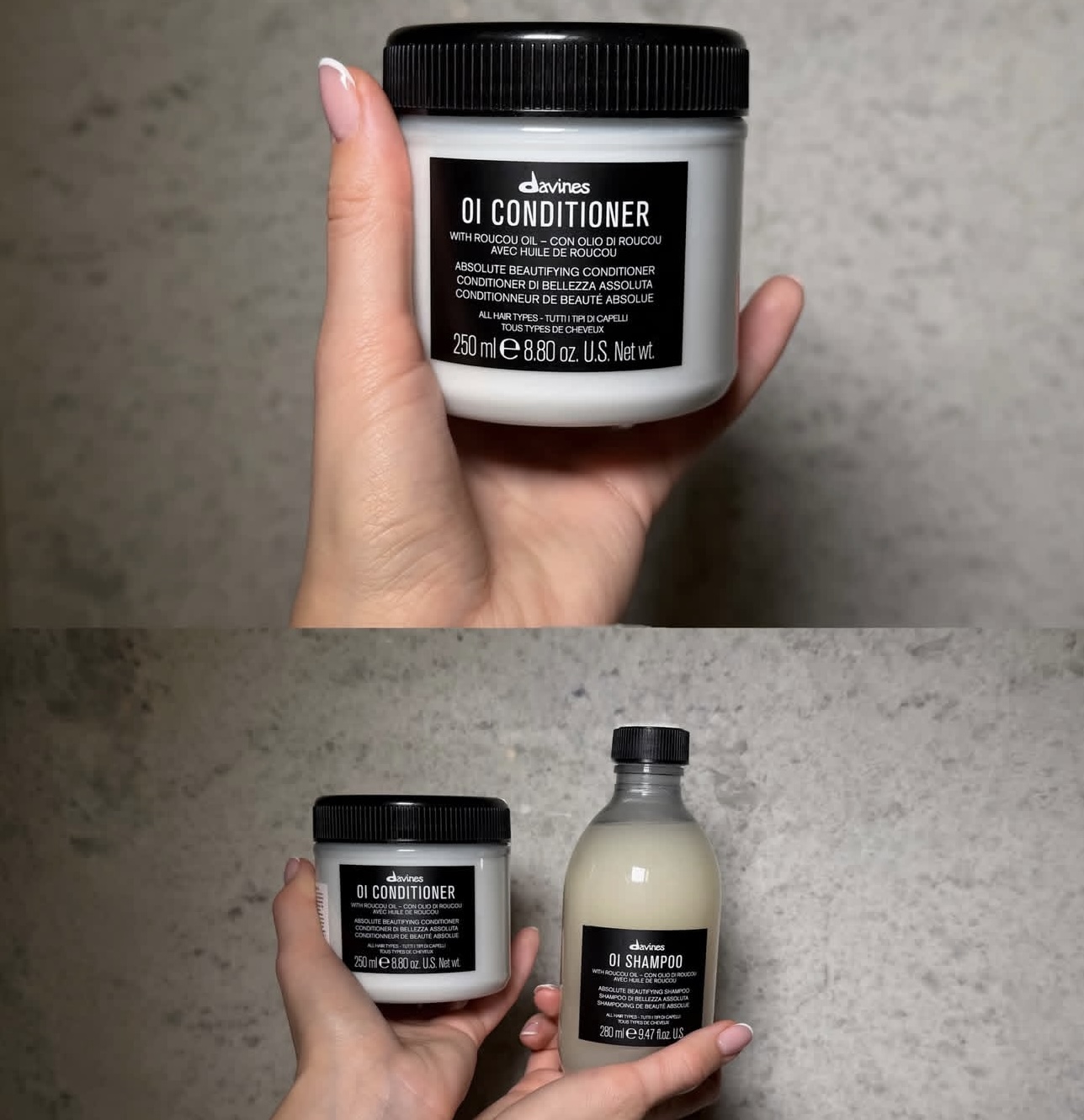 Set di Shampoo e Balsamo OI de - Hair Care Products recensione e prezzo