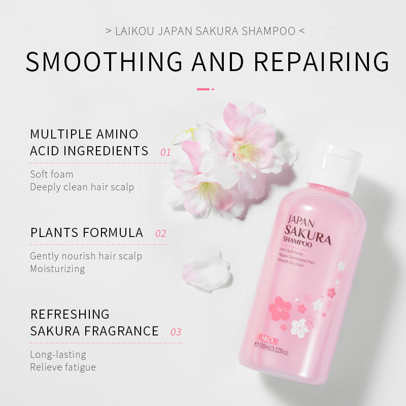 LAIKOU Giappone Sakura Shampoo - Hair Care Korean Products recensione e prezzo