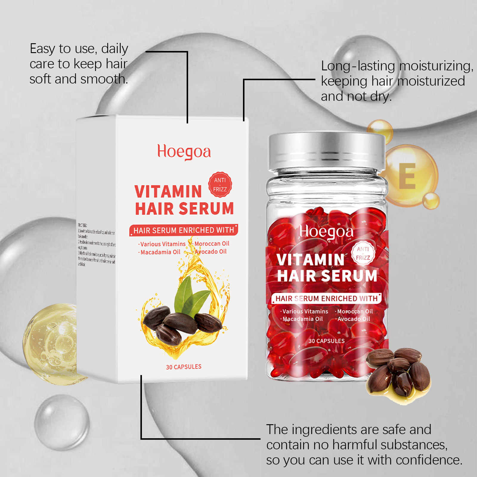Capsule di siero per la cura d - Hair Care Products recensione e prezzo